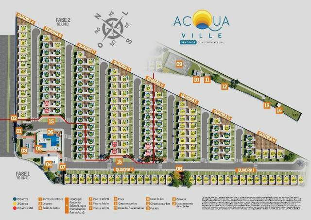 Condomínio Acqua Ville: Casa nova, em condomínio fechado - Foto 15