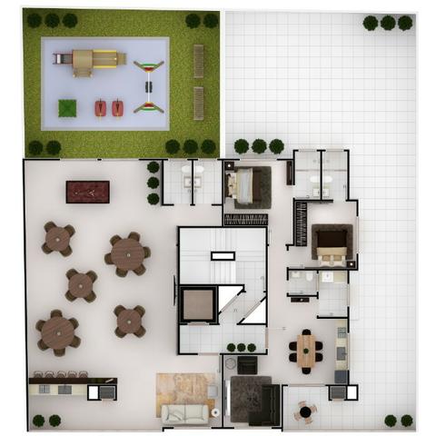 Apartamento meia praia 2 suítes com 2 vagas novo - Foto 20