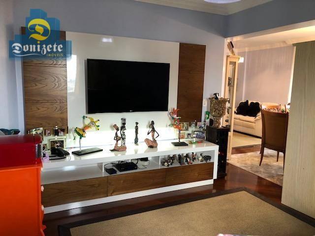 Apartamento com 3 dormitórios à venda, 150 m² por r$ 550.000,01 - vila bastos - santo andr - Foto 12