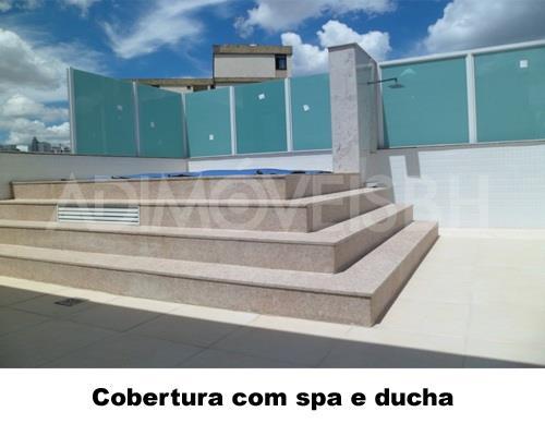 Cobertura à venda, 3 quartos, 4 vagas, gutierrez - belo horizonte/mg - Foto 11