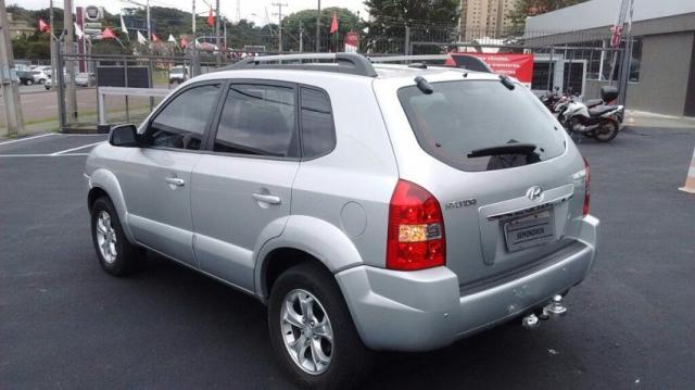 HYUNDAI TUCSON GLS 4X2 2.0 16V AT FLEX Prata 2014/2015 - Foto 3