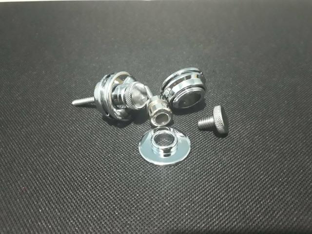 Strap Lock, trava para correia de Guitarra, Baixo,.Violão etc - Foto 6