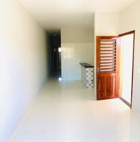 WS. otima casa nova com 2 quartos,2 banheiros toda no porcelanato a 10 min. de messejana - Foto 3
