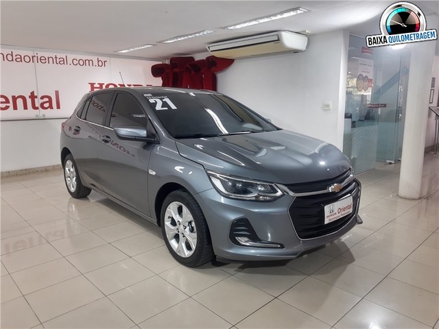 CHEVROLET ONIX 2021 1.0 TURBO FLEX PREMIER AUTOMÁTICO