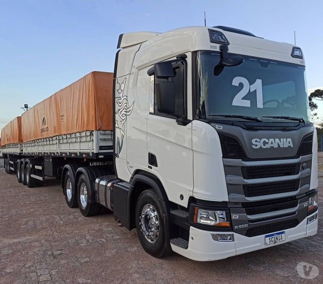 SCANIA R500 + CONJUNTO RODOTREM