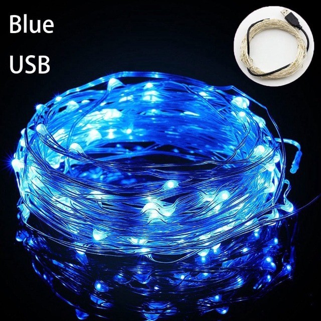 Fio de Led fada Usb (5 metros) - Foto 4