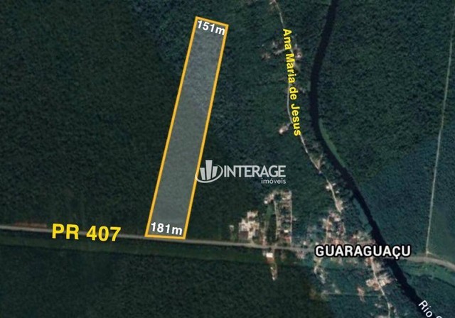 Terreno à venda, 192800 m² por R$ 9.990.000,00 - Praia de Leste - Pontal do Paraná/PR