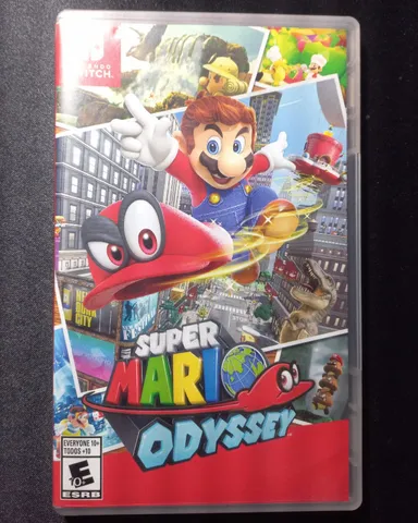 Cartucho para Nintendo Switch / Super Mário Odyssey. Mídia Física, Jogo de  Videogame Nintendo Switch Usado 86349784