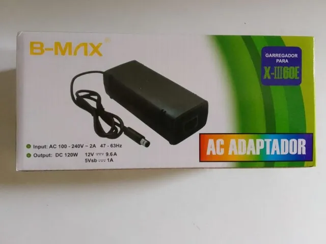 Fonte de Alimentação 110v Original - Xbox 360 Fat - MeuGameUsado