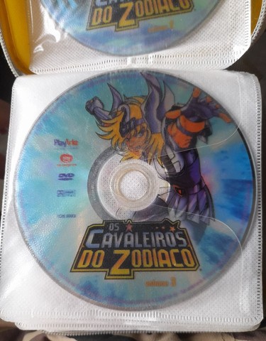 Coleção Cavaleiros do Zodíaco DVD s,30 Originais e 3 não sao