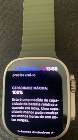 Apple Watch Ultra 2 GPS Celular 49mm Capa de Titânio com Pulseira
