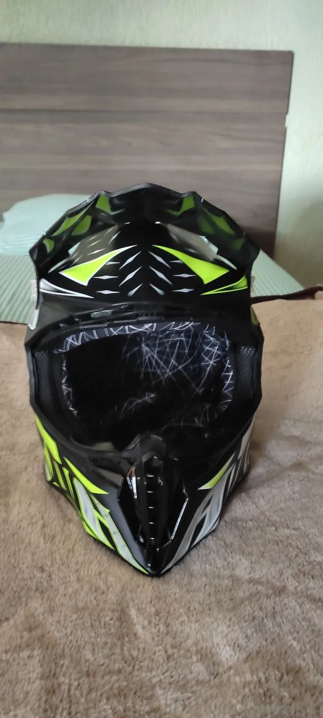 Capacete novo de trilha  - Foto 4