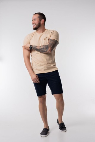Bermudas Brim c/ Lycra Masculinas