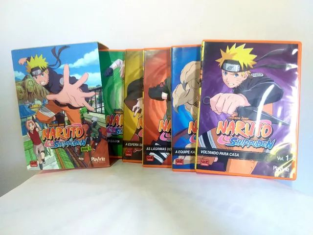 Dvd Naruto Shippuden Box 1 - 1º Temporada, Original Play Arte
