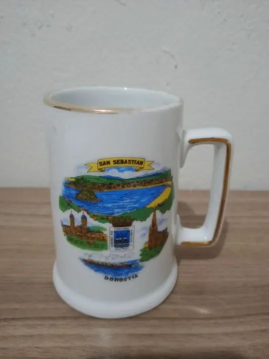 Caneca de cerâmica San Sebastián