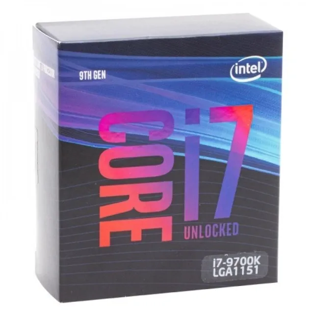 Processador Intel Core i7 9700KF, 3.60GHz (4.90GHz Max Turbo), 9ª Geração,  8-Core 8