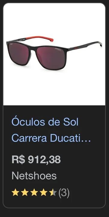 Óculos de Sol Carrera Ducati Ultra Solar - Foto 5