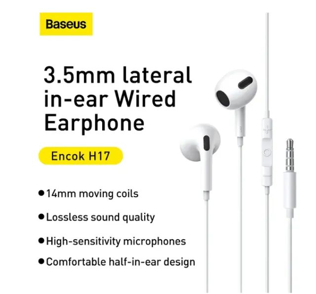 Fone de ouvido com microfone Encok H17 Baseus - Foto 3