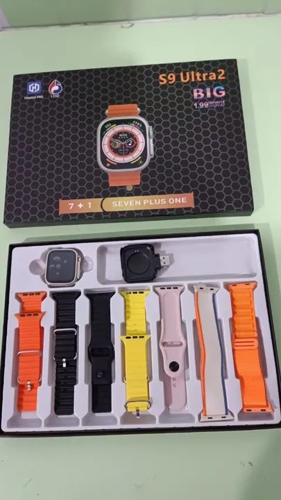 Smartwhact s9 ultra 2 com 7 Pulseiras z733