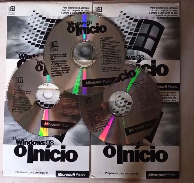 CD o Início Windows 98. Lacrado. - Foto 4