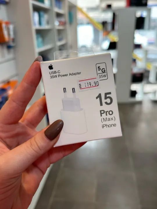 Carregador MagSafe 35W para iPhone 15 Pro (Max) Original