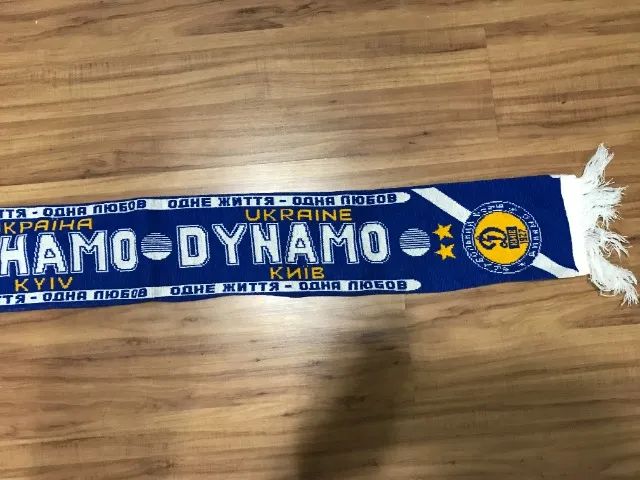 Cachecol Futebol Europeu Dynamo Kyiv / Dynamo Kiev - Foto 3