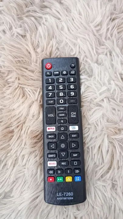 Controle TV  LG Smart 