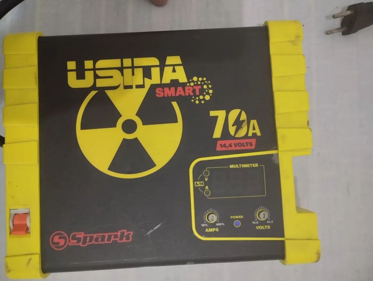 Carregador de Bateria Usina Smart 70A 14,4V