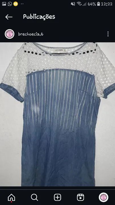Vestido tam pm