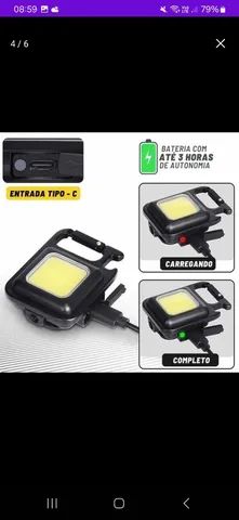 Lanterna chaveiro SUPER PROMOÇÃO  30,00 - Foto 2