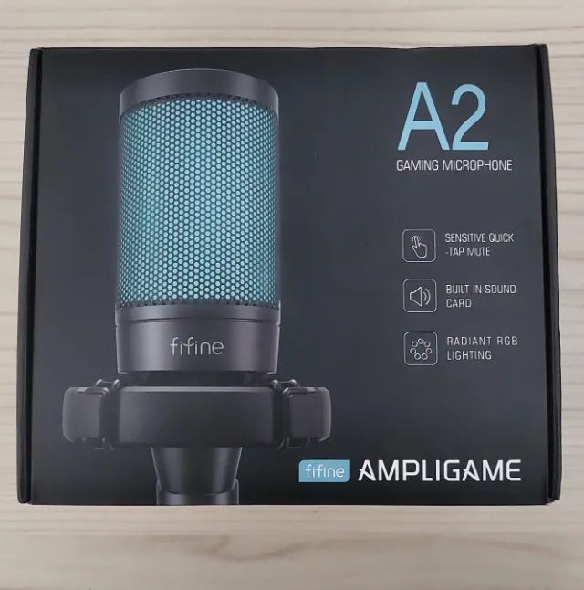 Microfone Fifine Ampligame A2 - NOVO - Foto 6