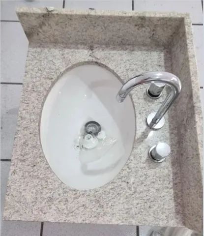 Pia banheiro pedra itaunas - Foto 4