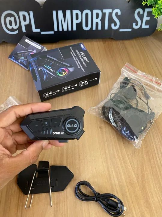 Intercomunicador para você motoboy, fazemos entrega e envios  - Foto 6