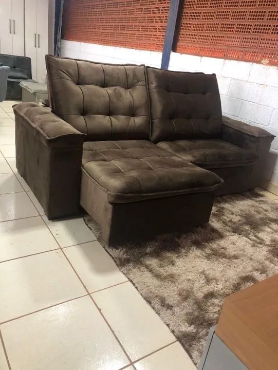Sofá retrátil e reclinável 2.30 Mt ( Pronta entrega )
