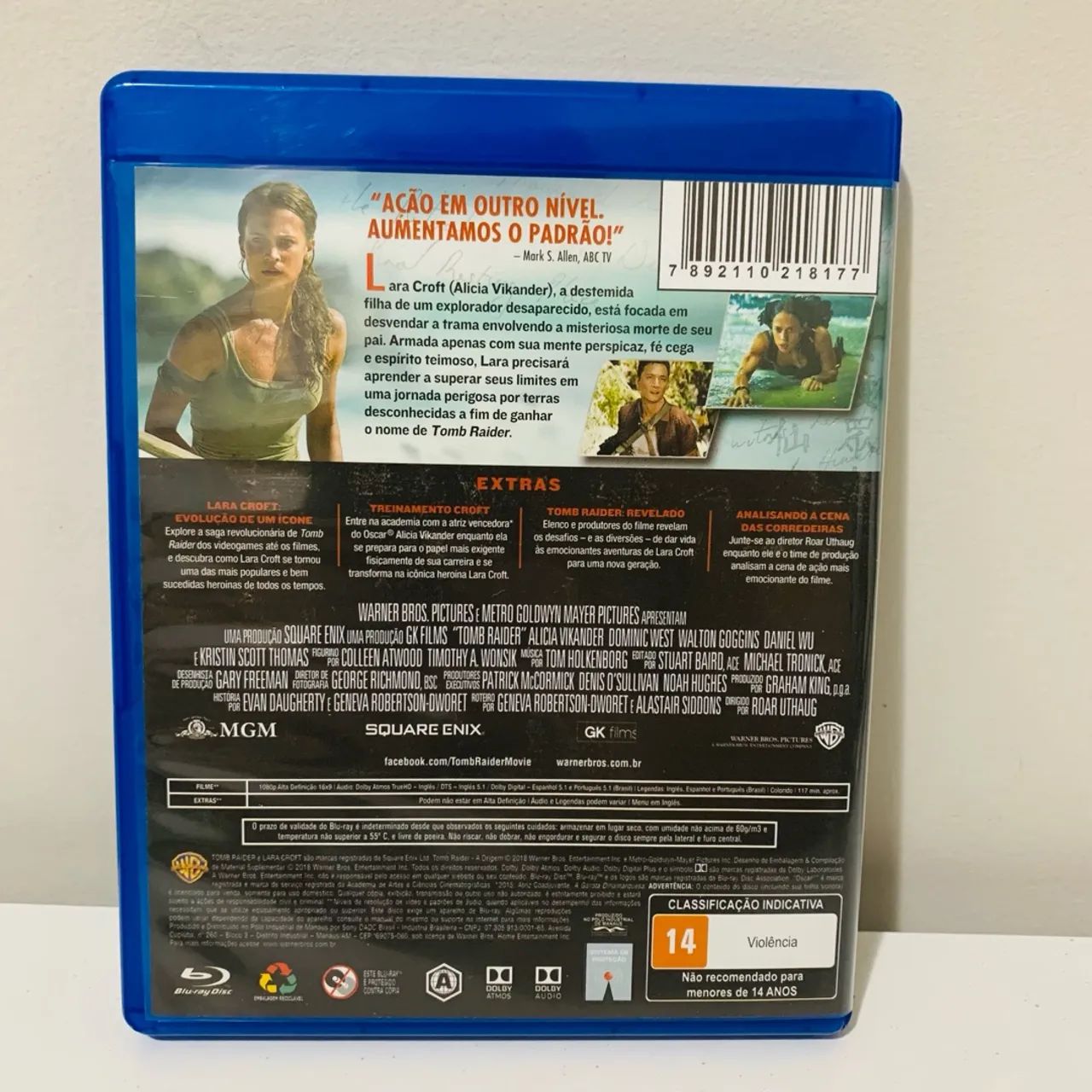 Bluray Tomb Raider - A Origem Lara Croft - Foto 3