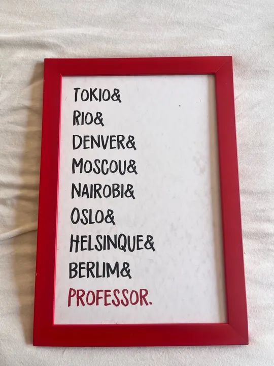 Quadro Decorativo La Casa de Papel 