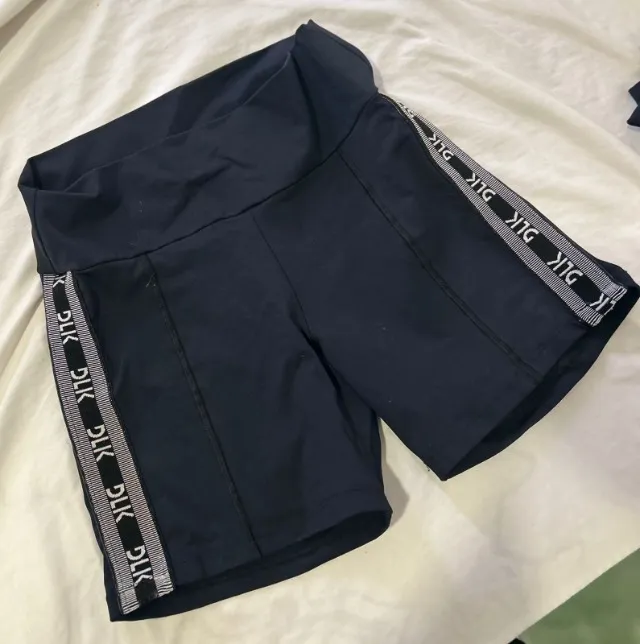 Short DLK energy poliamida preto com elástico *Leia a descrição*