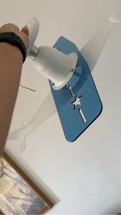Lustre Avião Infantil  - Foto 4