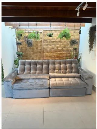 Sofá Retrátril Elisa 2,50m  - Foto 3