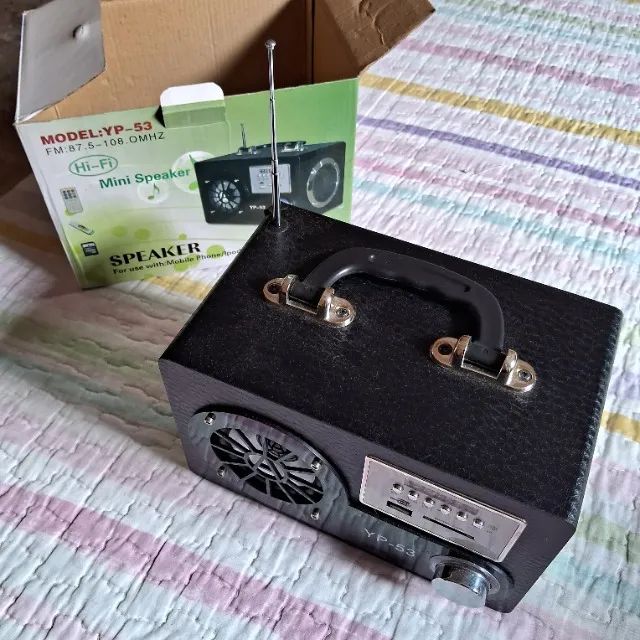 Caixa de Som USB Rádio - Foto 4