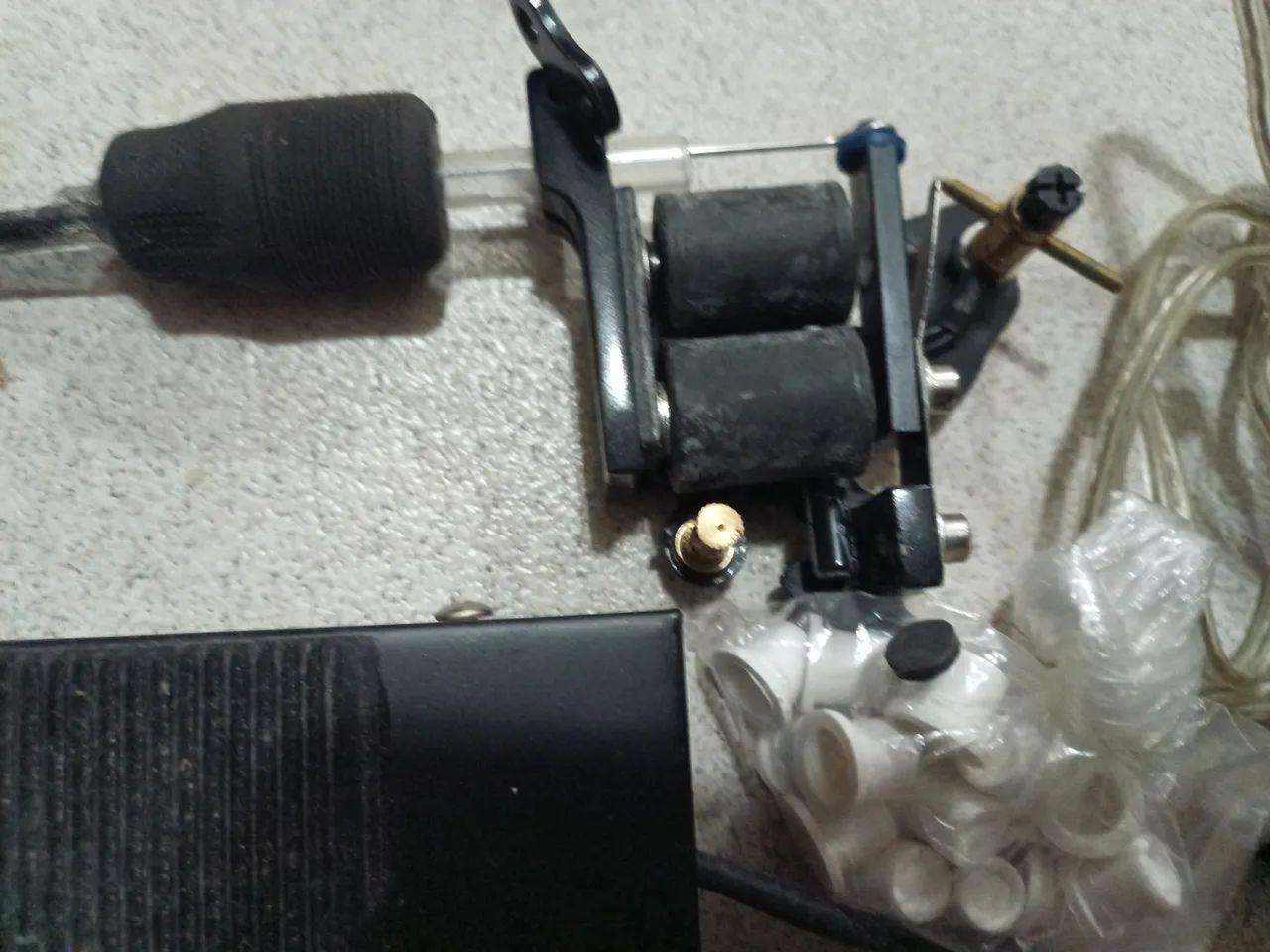 Máquina para tatuagem kit completo  - Foto 4