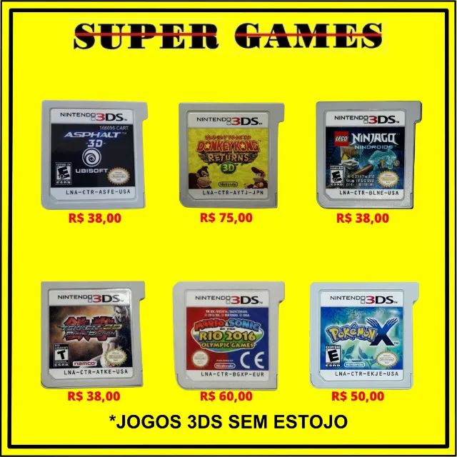 Jogos 3DS em até 6x sem juros, Loja física desde 2004, Próximo ao Metrô.  - Foto 2