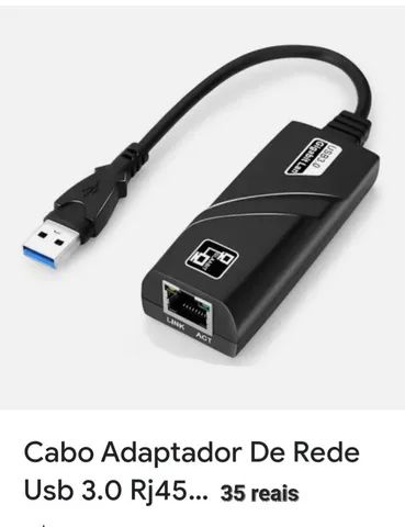 Cabo adaptador de rede 