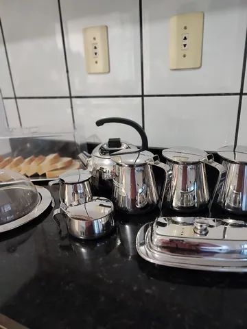 Serviço de café Hércules inox  - Foto 6