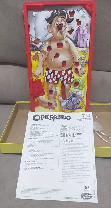Jogo de Tabuleiro Operando - Hasbro - Foto 2