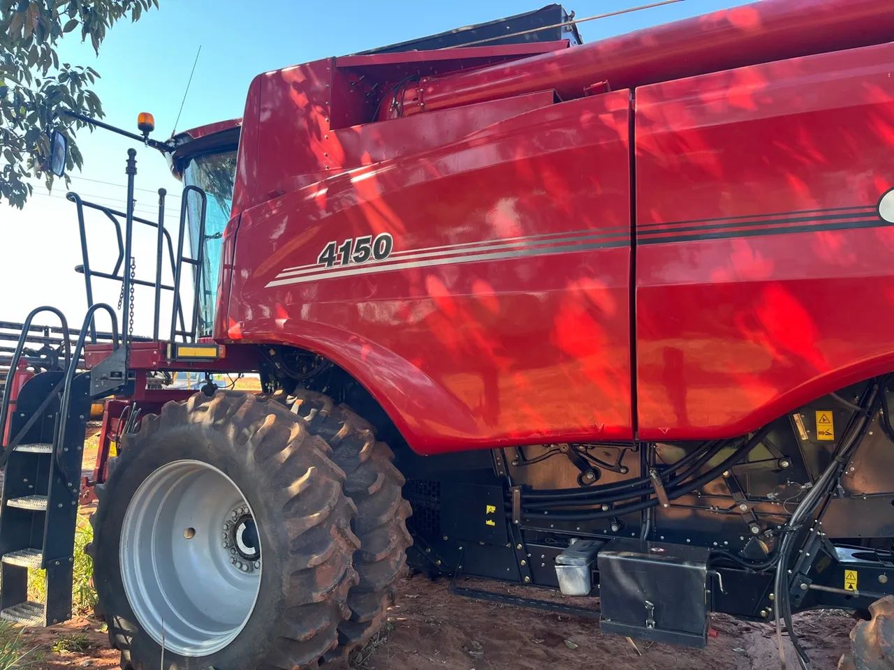 Colhedeira 4150 e plataforma mac dow