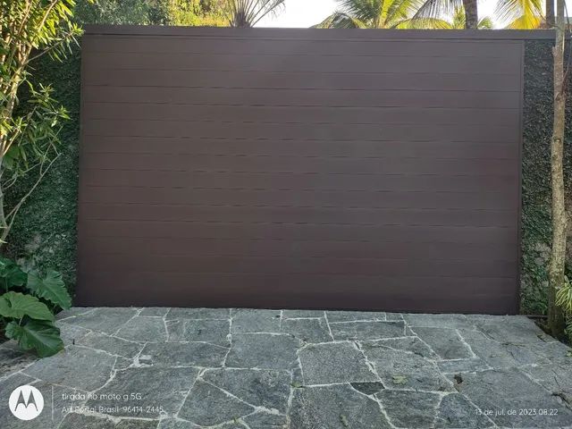 Portão de alumínio em Aço Corten. - Foto 2