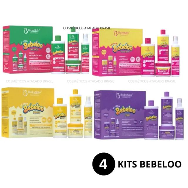 Kit Capilar Bebeloo 4 Itens Bio Instinto - Foto 3