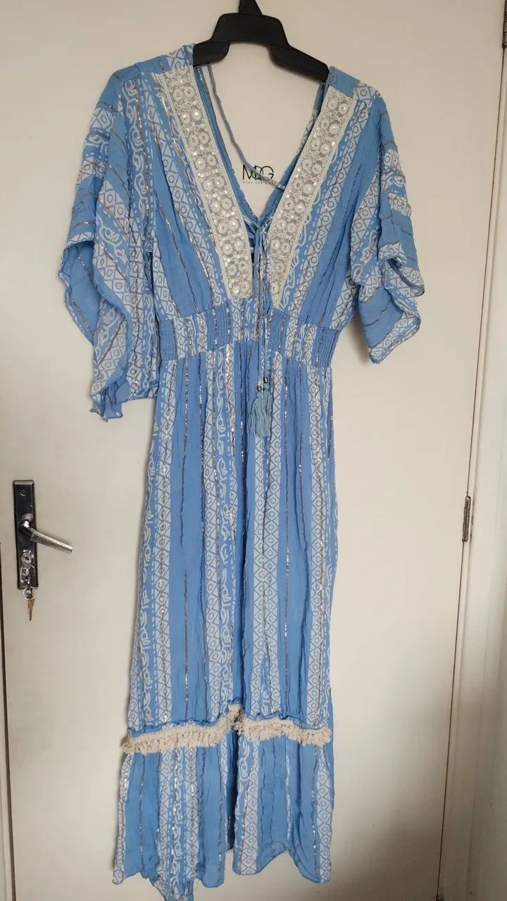 Vestido indiano longo - Foto 2