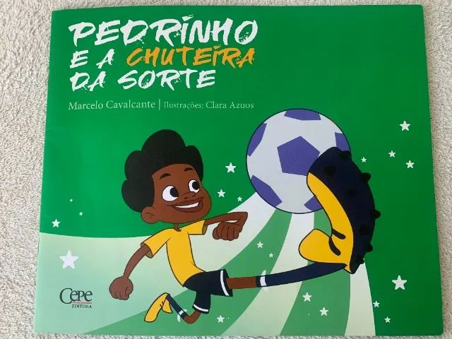 Livro Pedrinho e a chuteira da Sorte